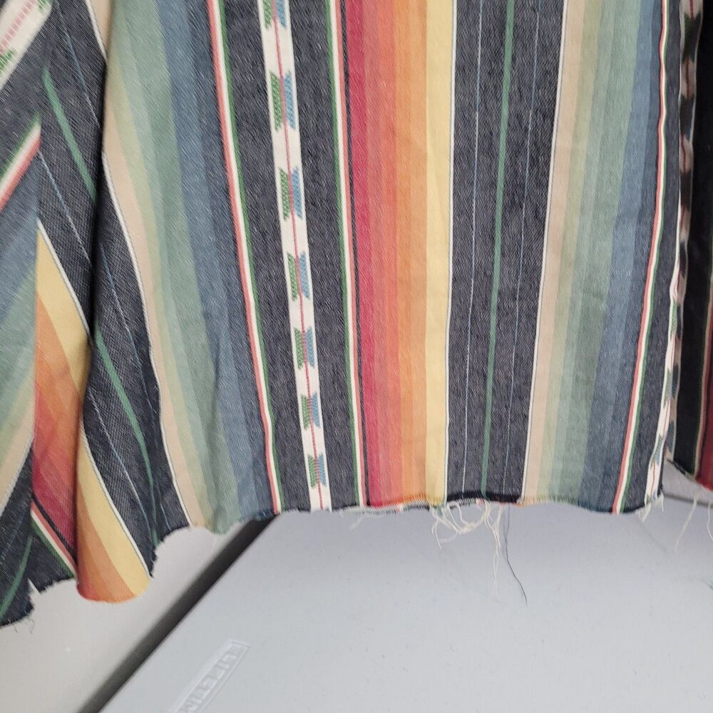 L&B Striped Boot-Cut Pants in Multicolor Vertical Bands - Picture 9 of 13